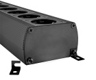 Supra MD06-SPC SP MK3.1 Switch, grenuttak med NIF-filter, overspenningsvern & strømbryter, Black Edition Supra MD06-SPC SP MK3.1 Switch, grenuttak med NIF-filter, overspenningsvern & strømbryter, Black Edition