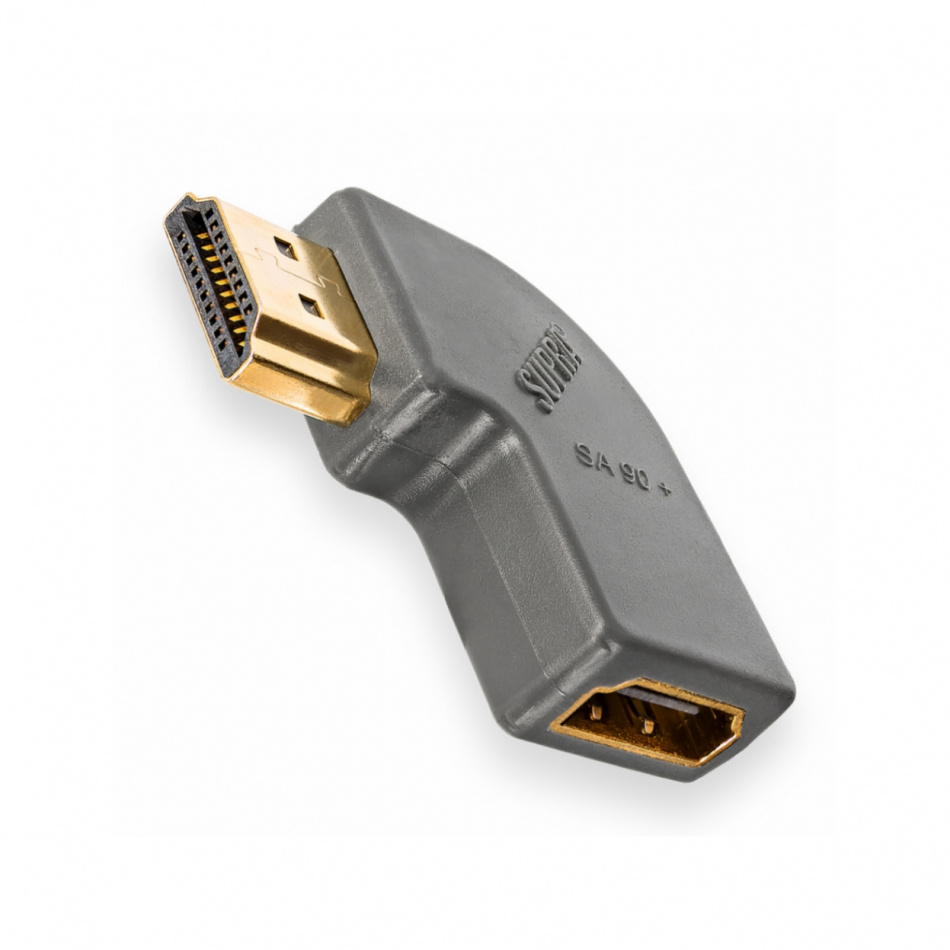 Supra SA90+ Vinklet HDMI-adapter, høyre