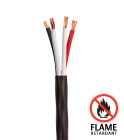 Supra Skyflex 4x1.6 FRHF høyttalerkabel, løpemeter svart Supra Skyflex 4x1.6 FRHF høyttalerkabel, løpemeter svart