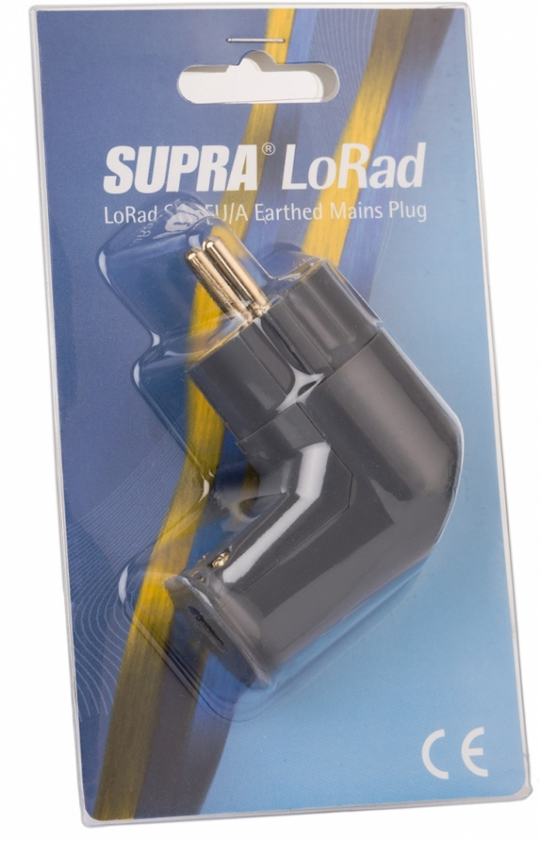 Supra Lorad SW vinklet støpsel, hann, 16 Ampere