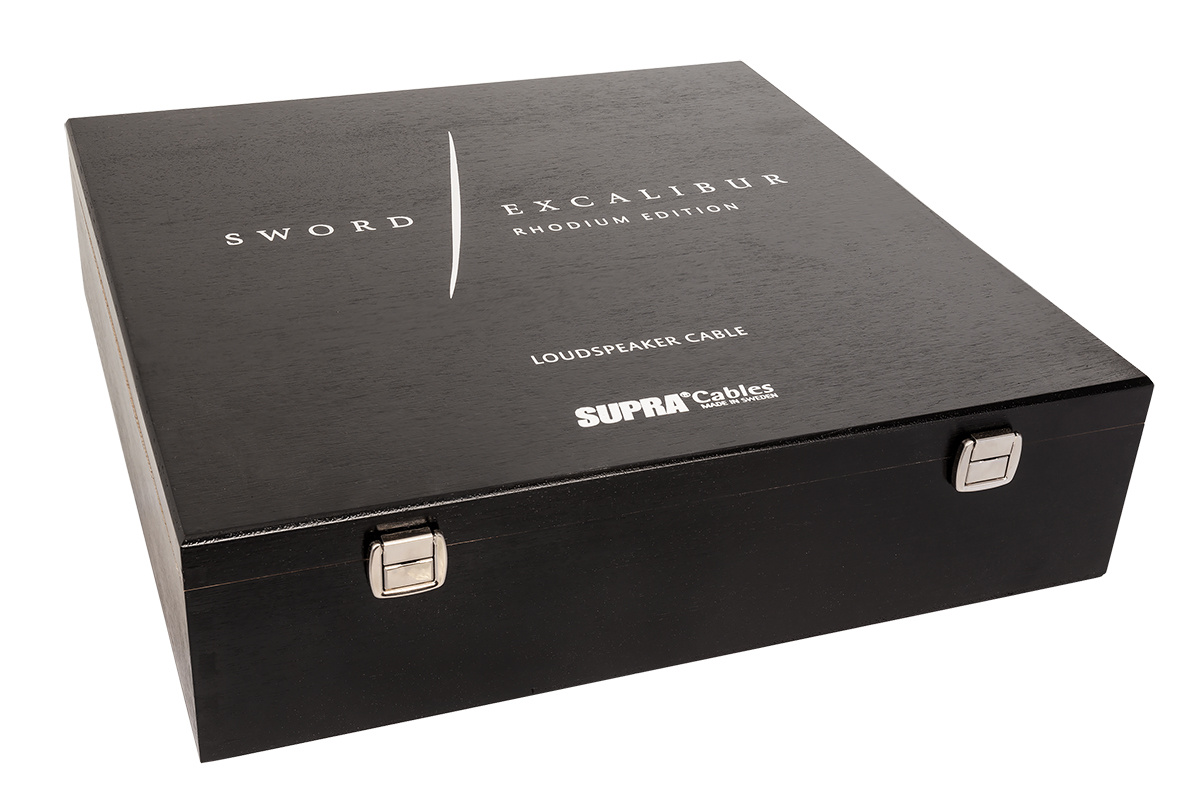Supra Sword Excalibur, terminert høyttalerkabel