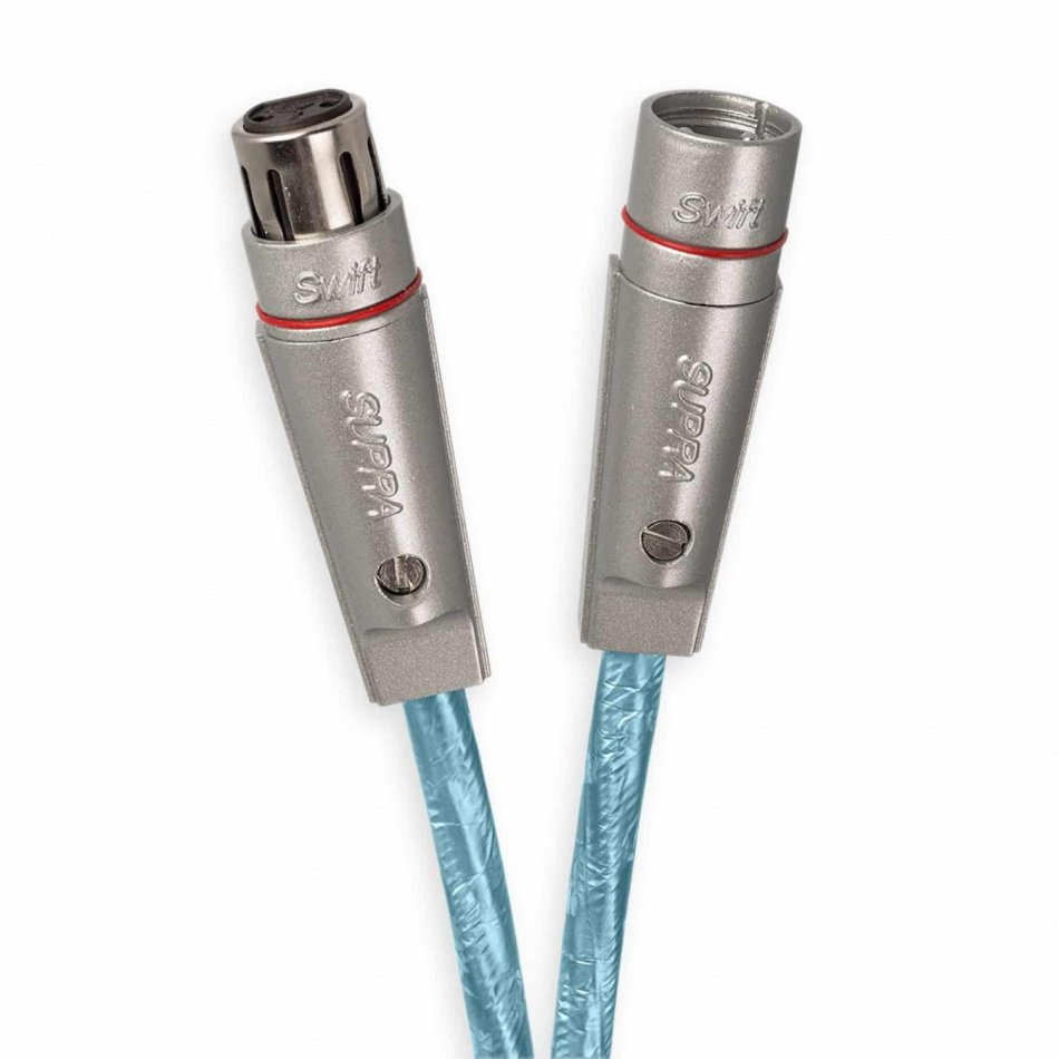 Supra Sword-IXLR Excalibur Rhodium lydkabel