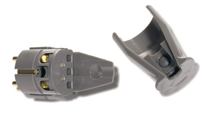 Supra Lorad SW rett støpsel, hann, 16 Ampere
