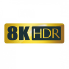 Supra HDMI 2.1 UHD8K, HDMI-kabel med støtte for 8K HDR, hvit Supra HDMI 2.1 UHD8K, HDMI-kabel med støtte for 8K HDR, hvit