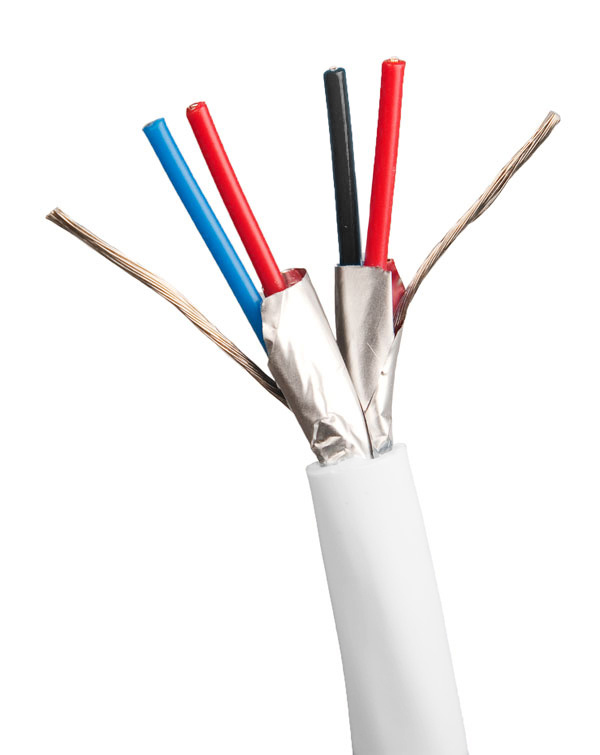 Supra Y-Link, subwooferkabel, isblå