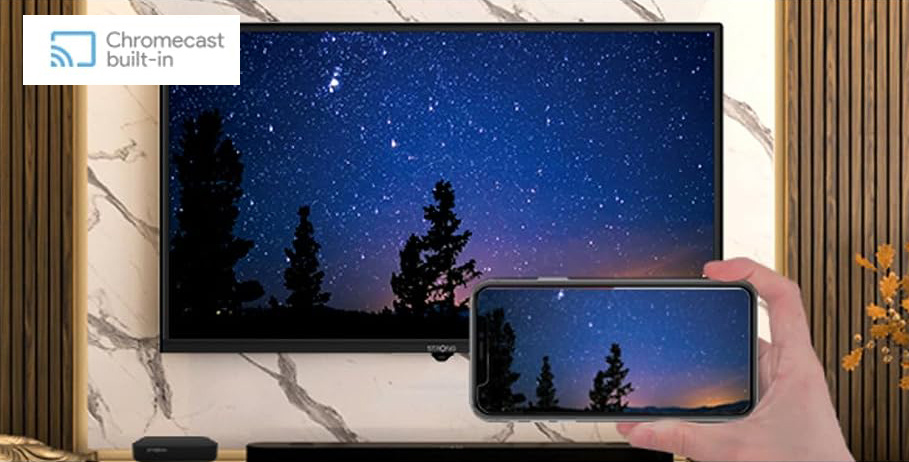 Strong LEAP-S3 mediespiller med Android-TV