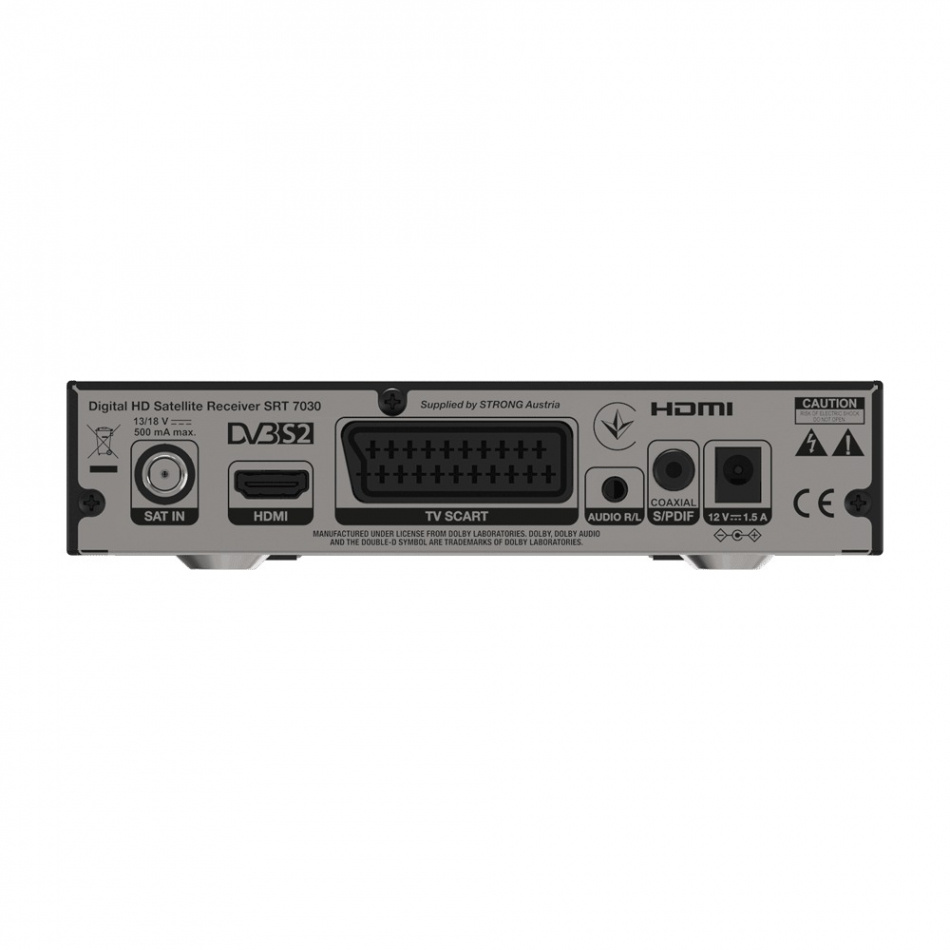 Strong SRT 7030 Free-To-Air DVB-S satellittmottaker