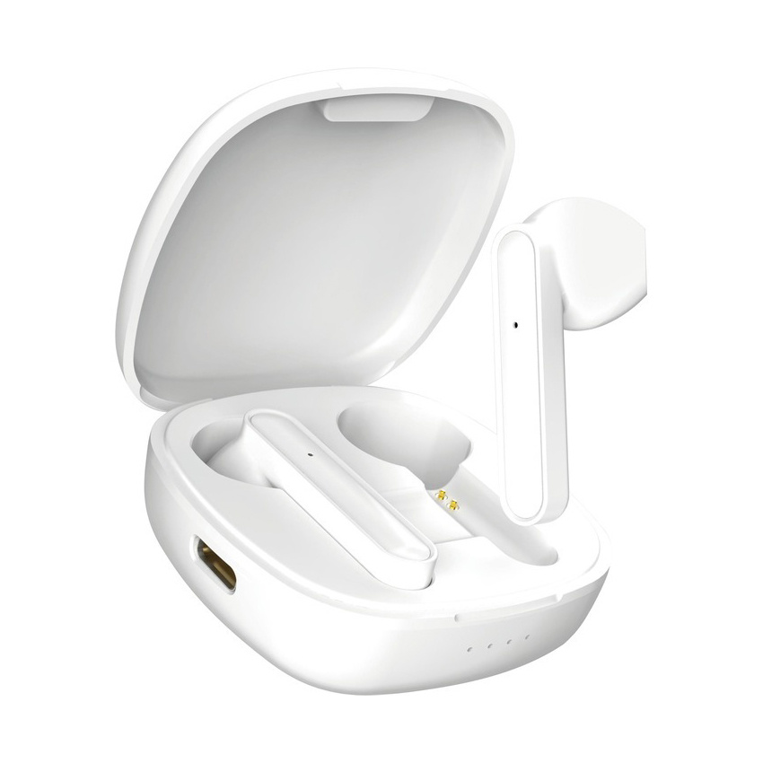 Muvit Polar trådløse in-ear-hodetelefoner, hvite