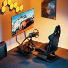 LogiLink Racing Cockpit, racingstol med skjermfeste 32–50 tommer LogiLink Racing Cockpit, racingstol med skjermfeste 32–50 tommer