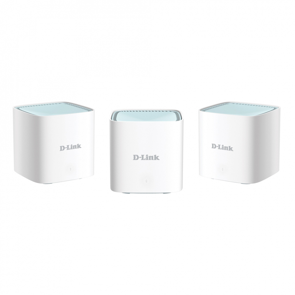 D-Link Eagle Pro AI AX1500 Meshsystem, 3-pakning