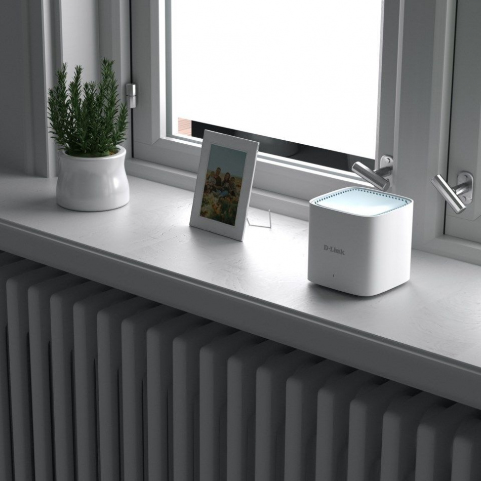 D-Link Eagle Pro AI AX1500 Meshsystem, 3-pakning