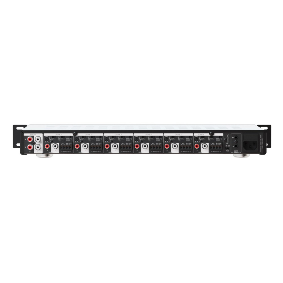 Russound D1290 multisonforsterker med 12-kanaler & høy-/lavpassfilter