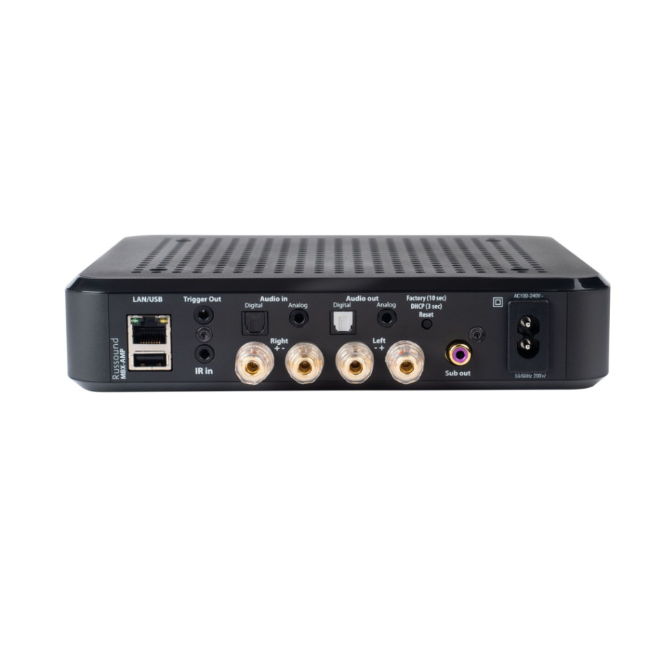 Russound MBX-AMP strømmeforsterker med AirPlay 2 & Google Cast