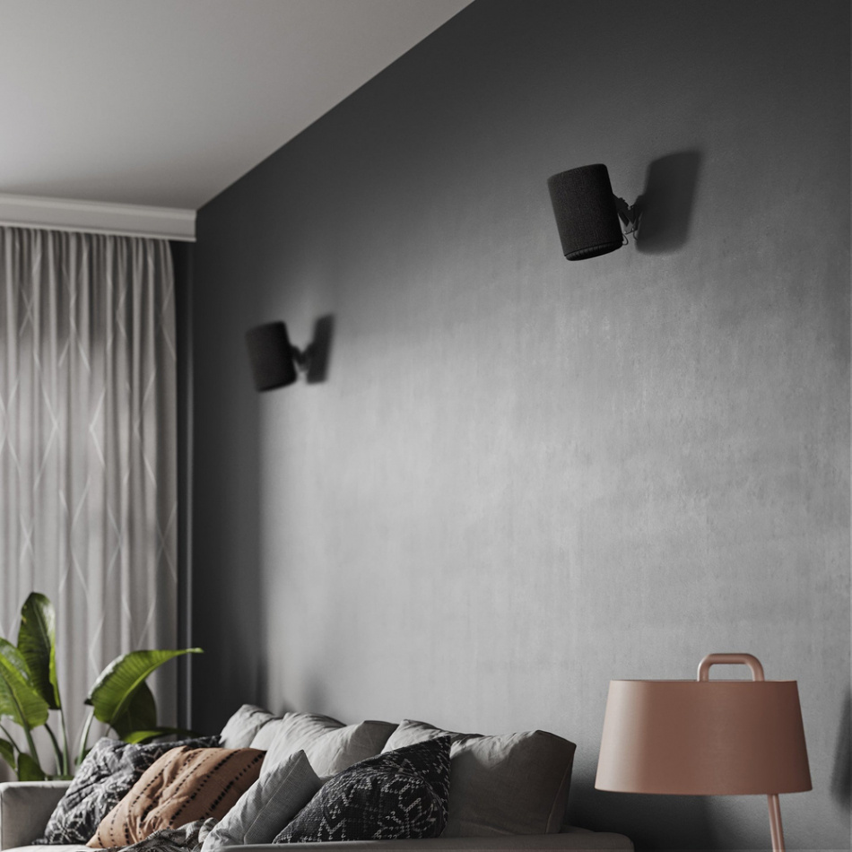 Audio Pro A10 MKII W Wifi-høyttaler med Chromecast & AirPlay 2, svart