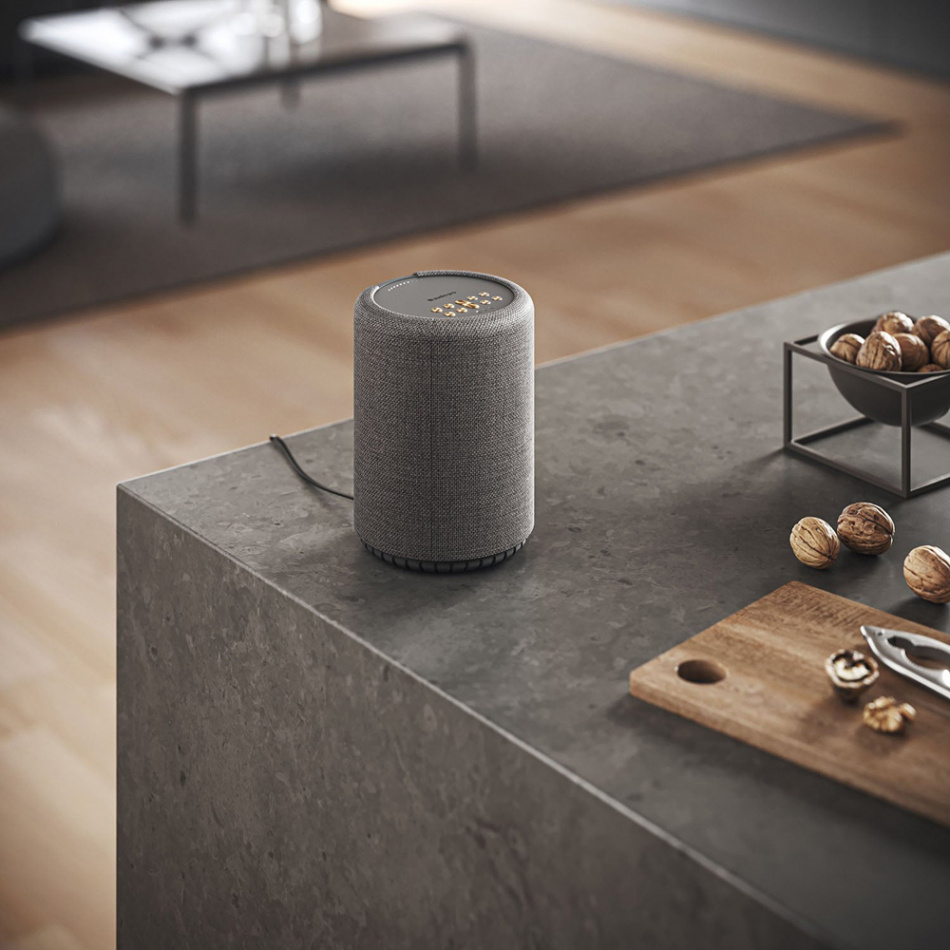 Audio Pro A10 MKII W Wifi-høyttaler med Chromecast & AirPlay 2, mørkegrå