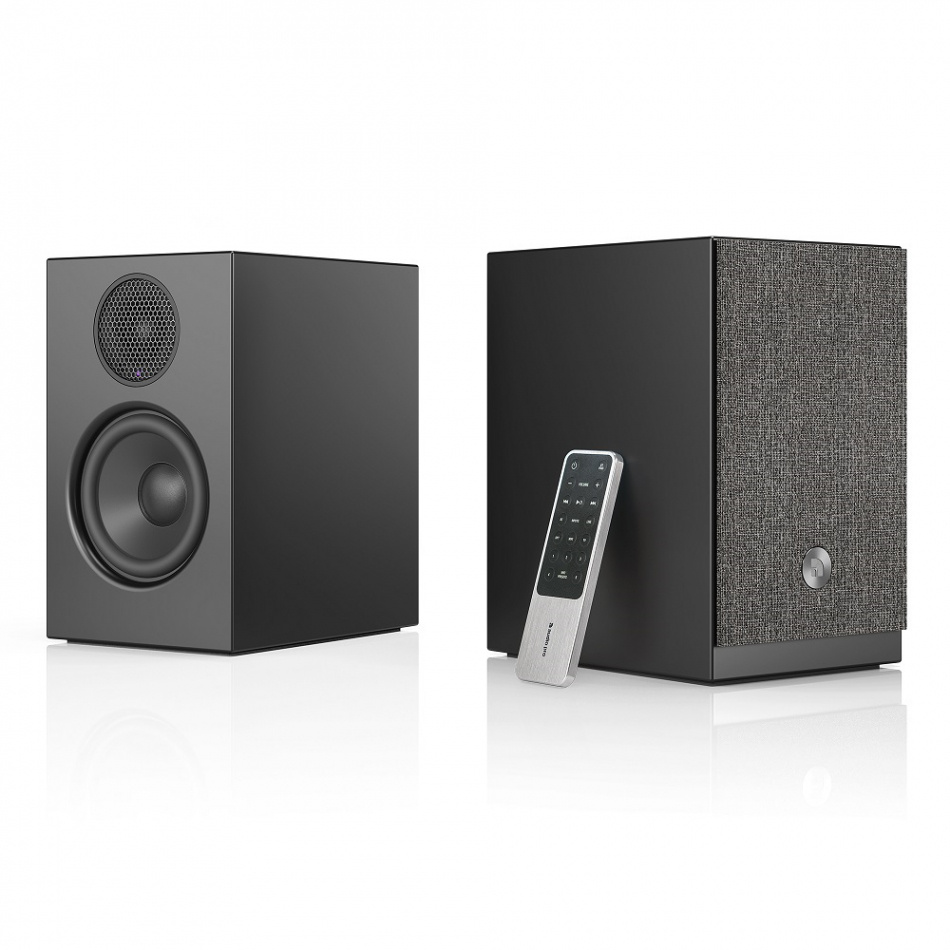 Audio Pro A28 aktive høyttalere med HDMI ARC, Bluetooth & Wifi, svart par