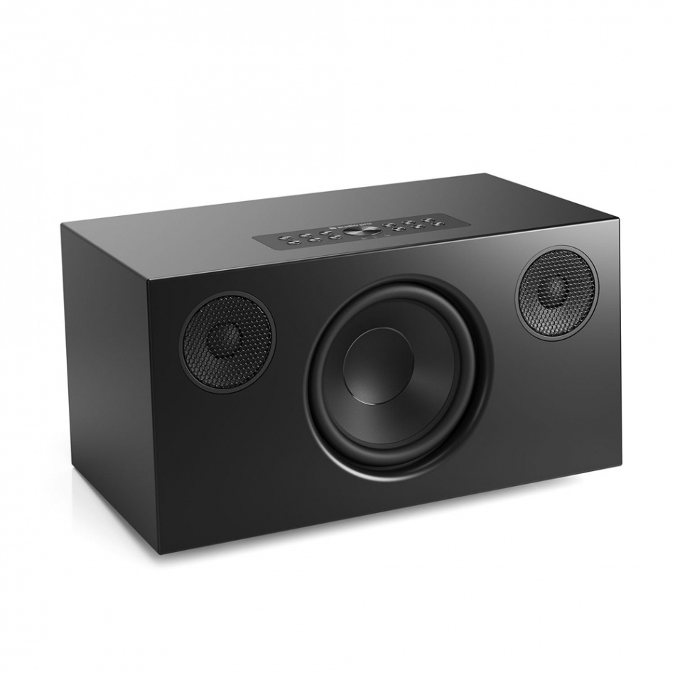 Audio Pro C10 MKII W WiFi-høyttaler med Chromecast & AirPlay 2, svart