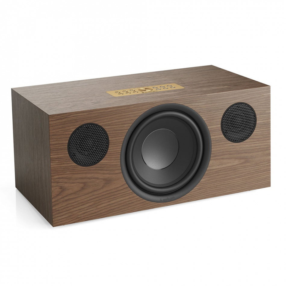 Audio Pro C20 W WiFi-høyttaler med Chromecast & AirPlay 2, valnøtt