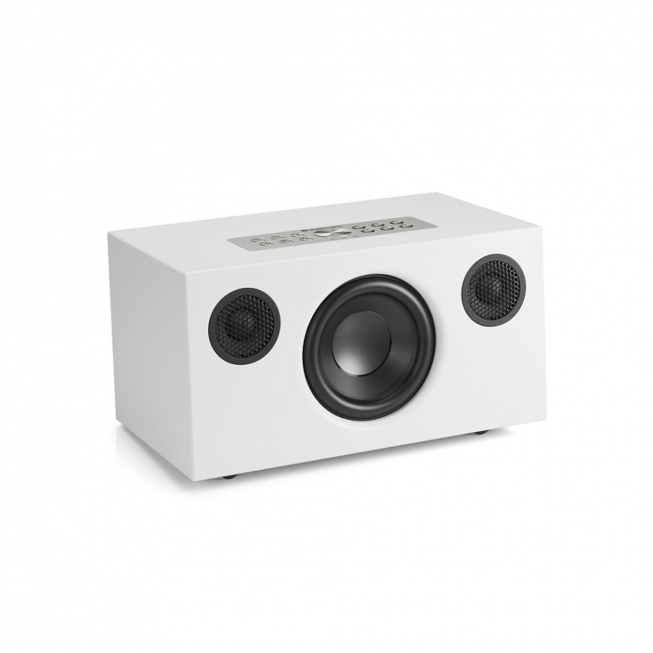 Audio Pro C5 MKII W WiFi-høyttaler med Chromecast & AirPlay 2, hvit