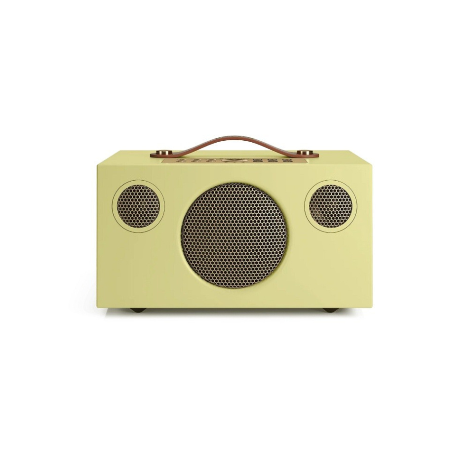 Audio Pro C5 MKII W WiFi-høyttaler med Chromecast & AirPlay 2, Classic Yellow