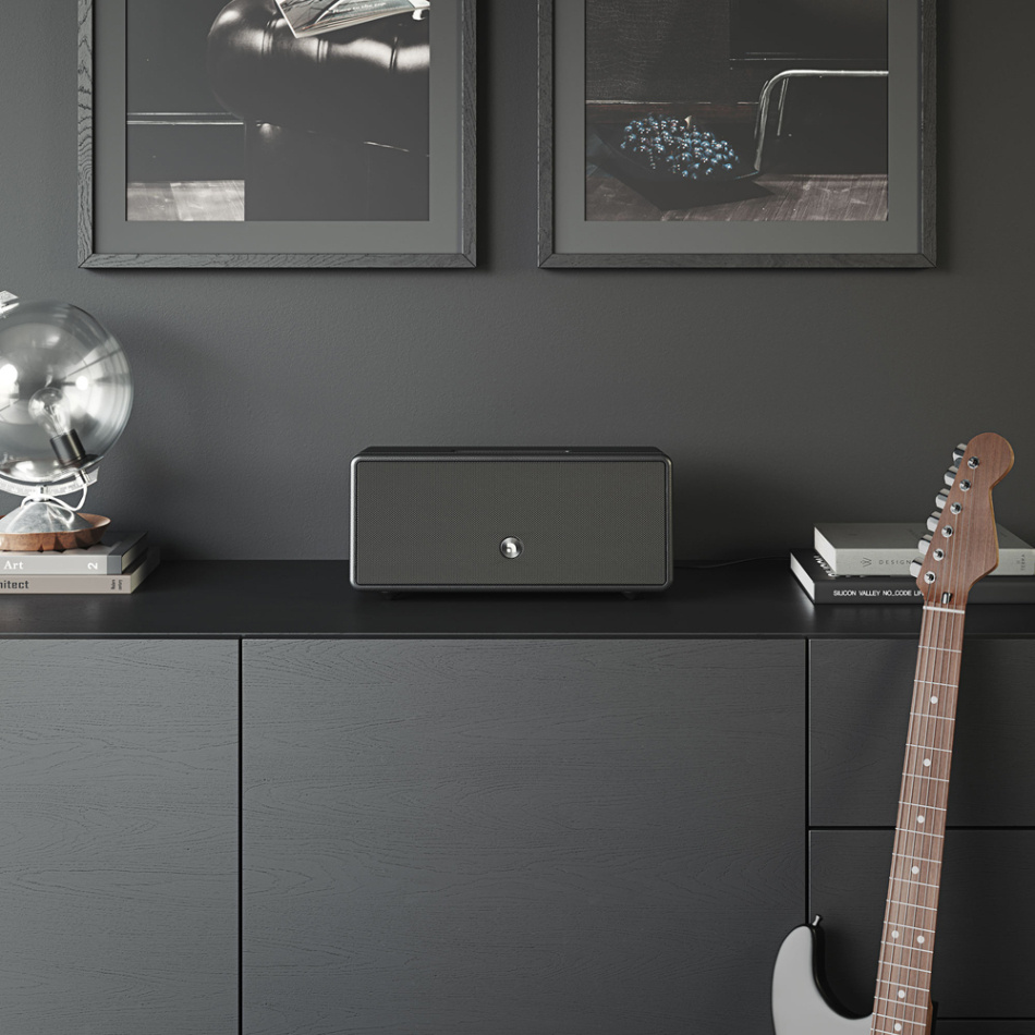 Audio Pro D-2 W, WiFi-høyttaler med Chromecast & AirPlay 2 svart
