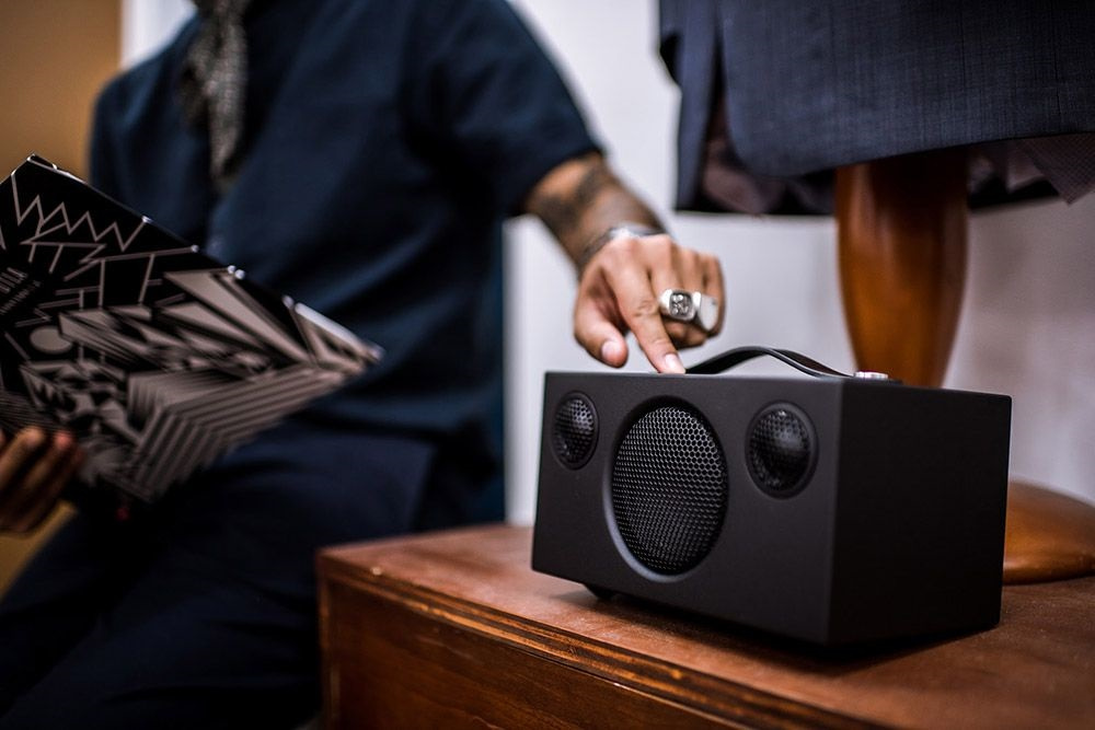 Audio Pro Addon T3+ bærbar Bluetooth-høyttaler, svart