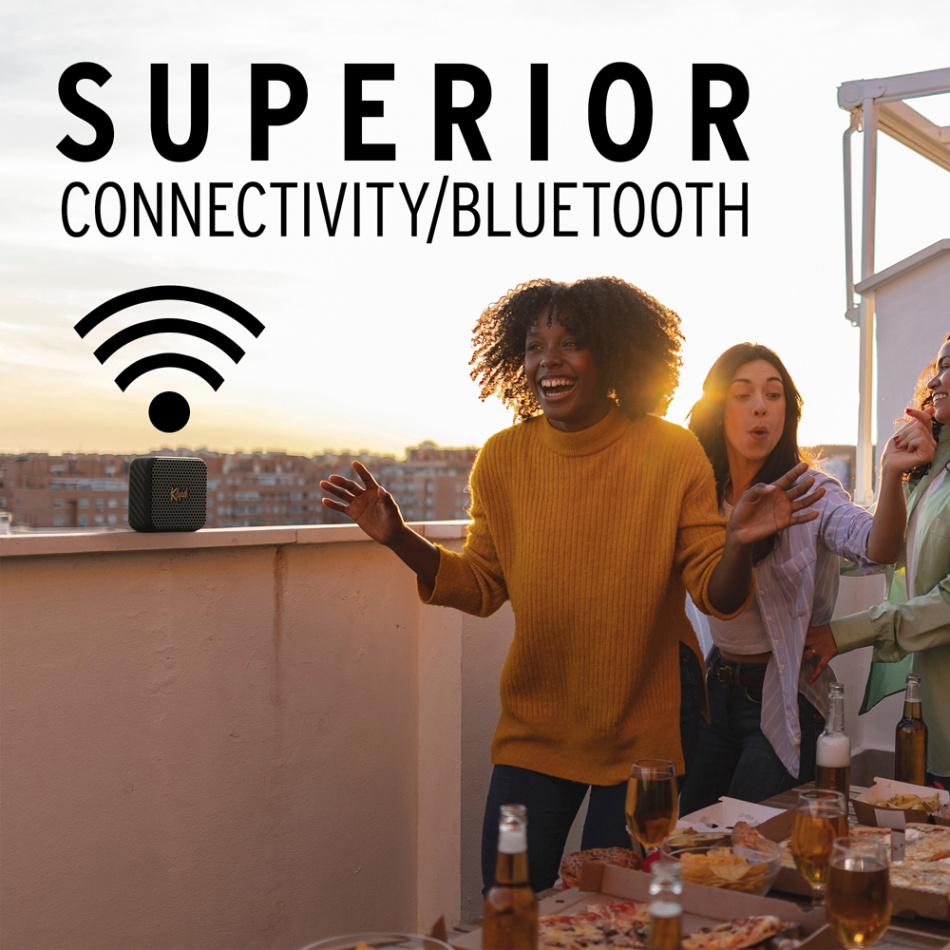 Klipsch Austin, bærbar Bluetooth-høyttaler med IP67-klassifisering