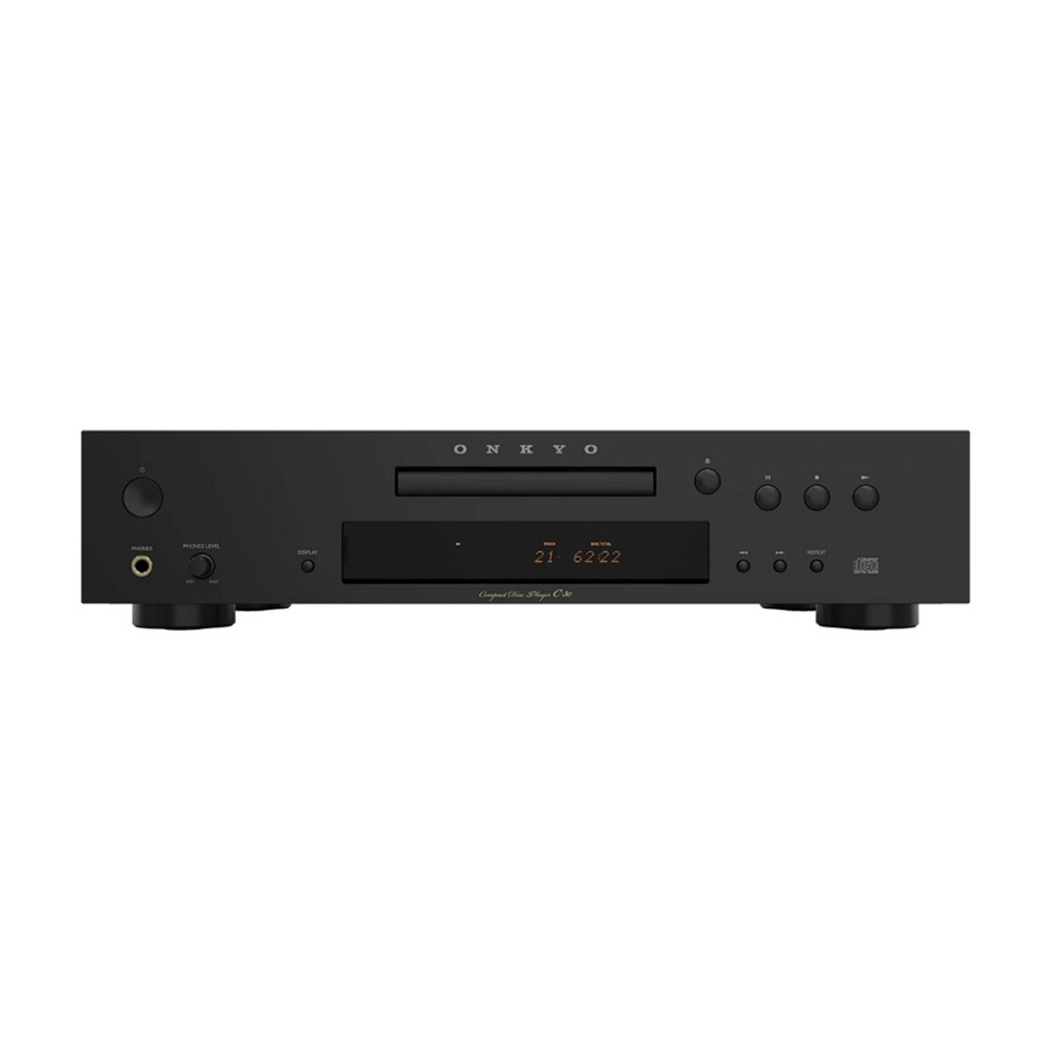 Onkyo C-30 CD-spiller med VLSC-teknologi, svart