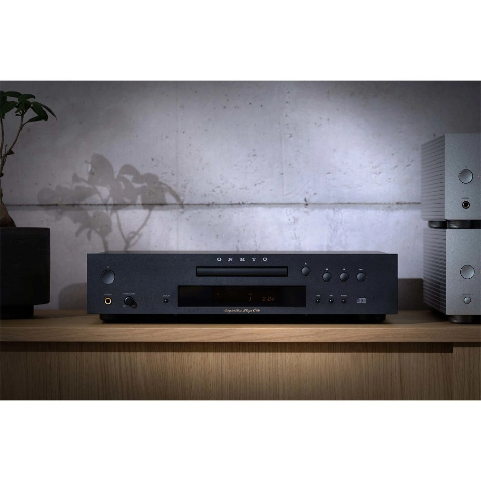 Onkyo C-30 CD-spiller med VLSC-teknologi, svart