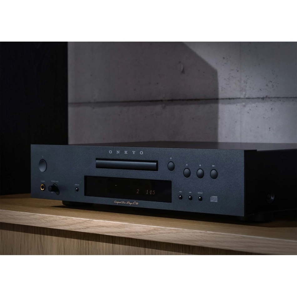 Onkyo C-30 CD-spiller med VLSC-teknologi, svart