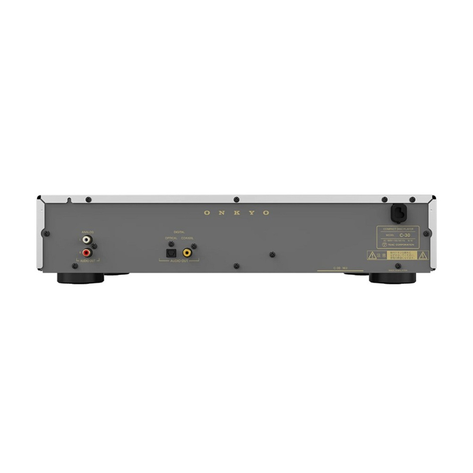 Onkyo C-30 CD-spiller med VLSC-teknologi, sølv