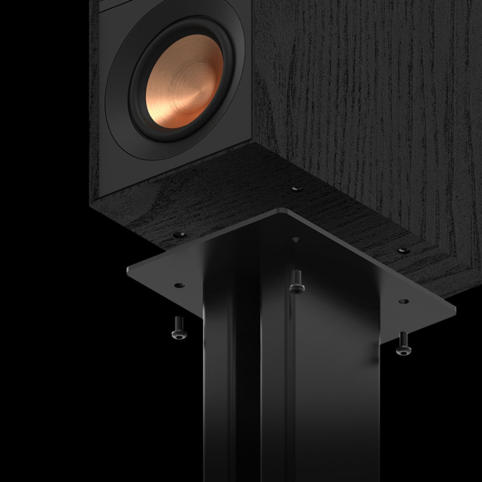 Klipsch KS-28 høyttalerstativ med spikes, svart par