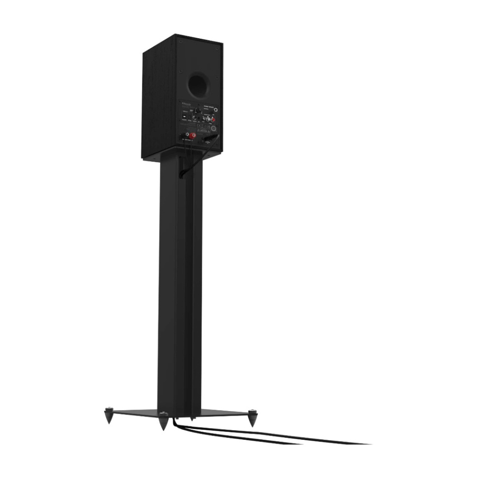 Klipsch KS-28 høyttalerstativ med spikes, svart par