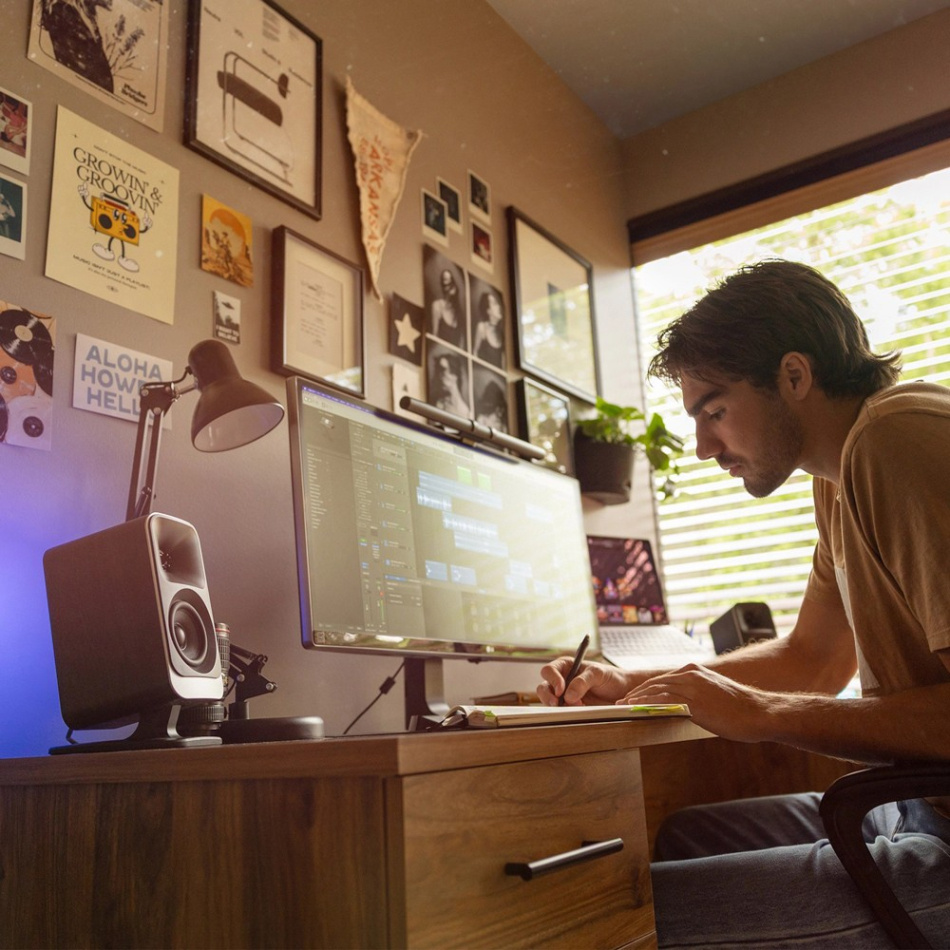 Klipsch ProMedia Lumina aktive PC-høyttalere med Bluetooth & basskasse
