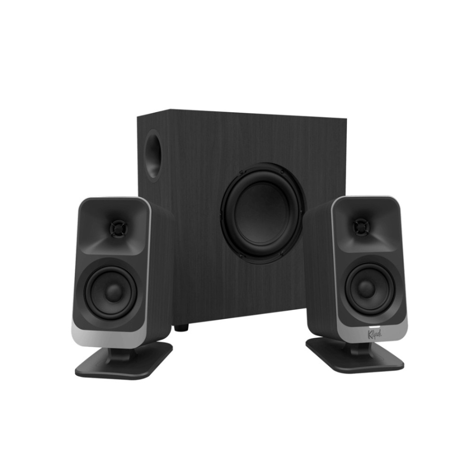 Klipsch ProMedia Lumina aktive PC-høyttalere med Bluetooth & basskasse