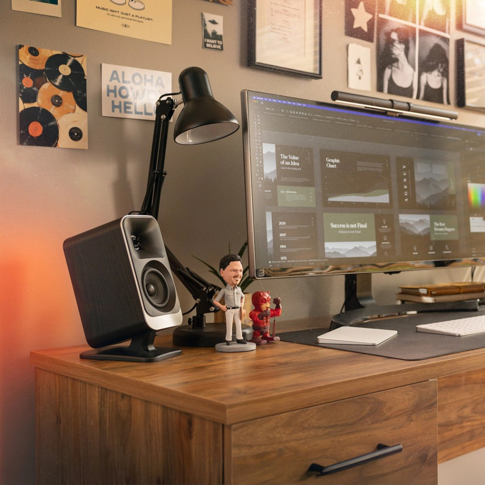 Klipsch ProMedia Lumina aktive PC-høyttalere med Bluetooth & basskasse