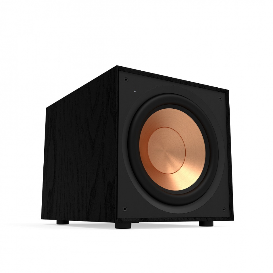 Klipsch R-101SW aktiv subwoofer, svart