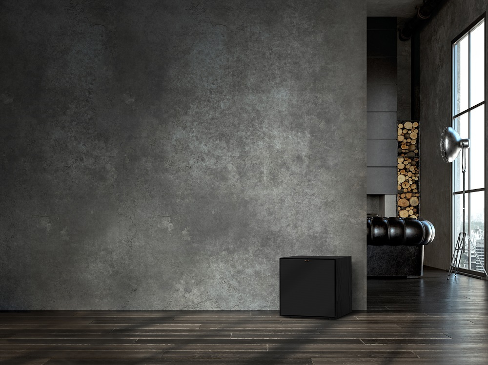 Klipsch R-121SW aktiv subwoofer, svart