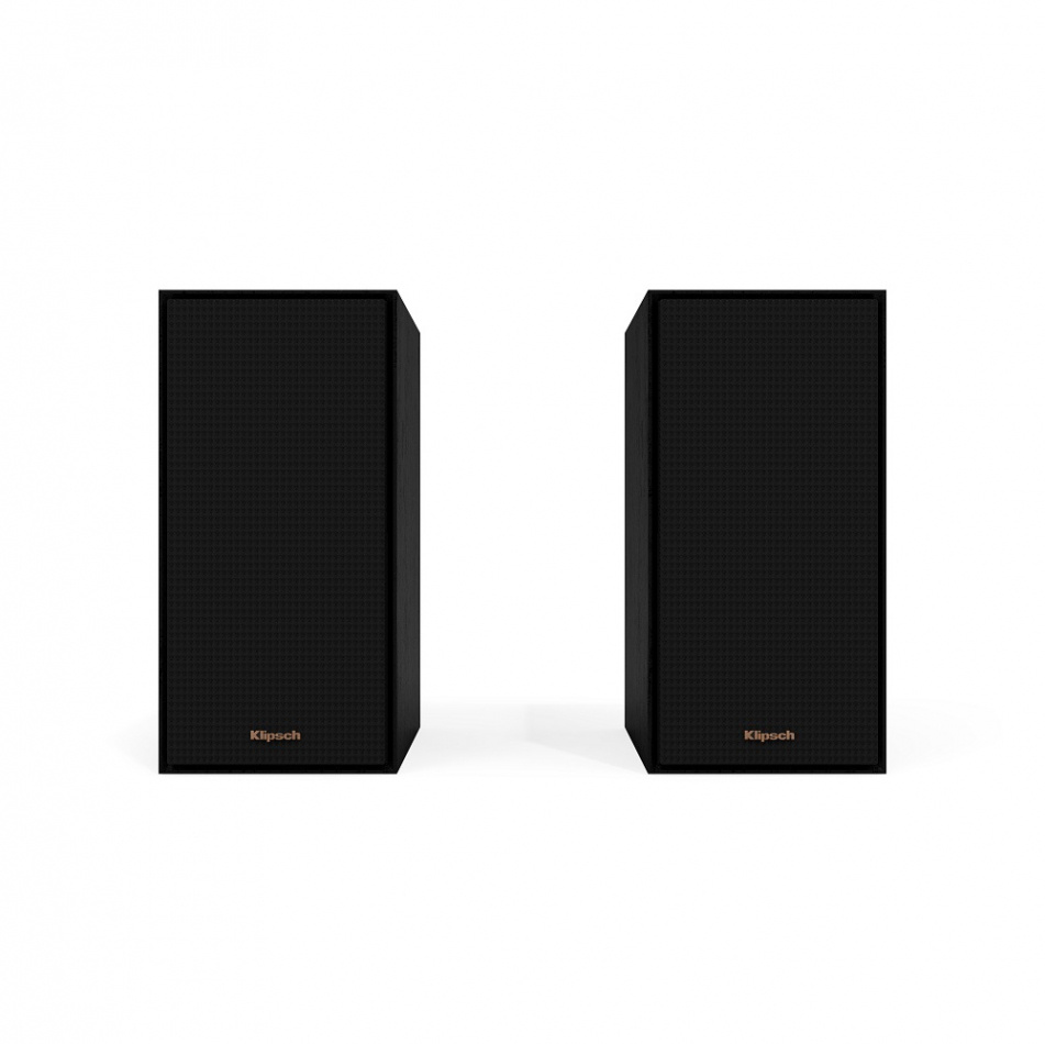 Klipsch R-40M hornladede stativhøyttalere, svart par