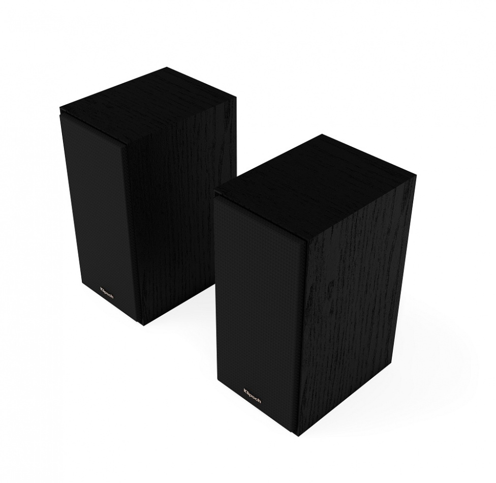 Klipsch R-40M hornladede stativhøyttalere, svart par