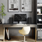 Klipsch R-40PM aktive høyttalere med Bluetooth, RIAA-trinn & DAC, svart par Klipsch R-40PM aktive høyttalere med Bluetooth, RIAA-trinn & DAC, svart par