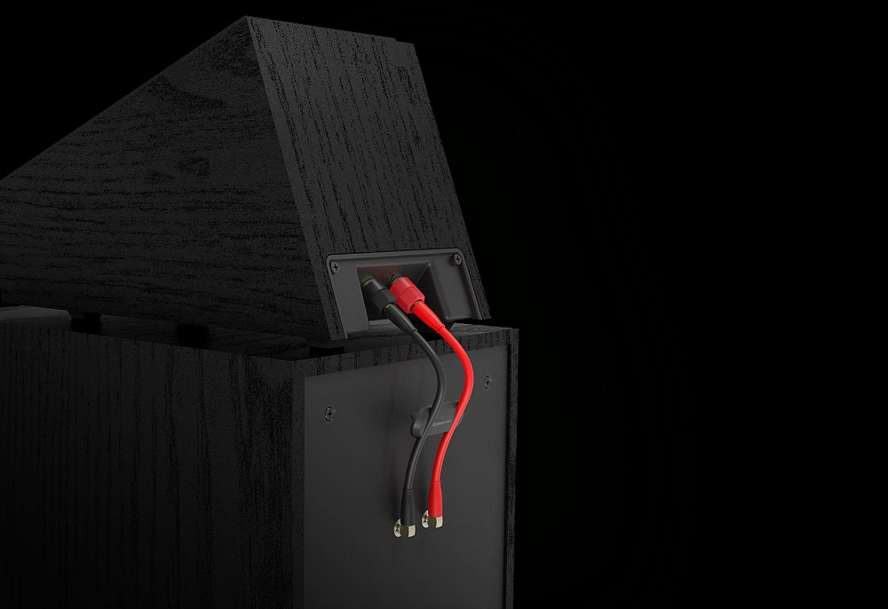 Klipsch R-40SA hornladet Dolby Atmos-høyttaler, svart par
