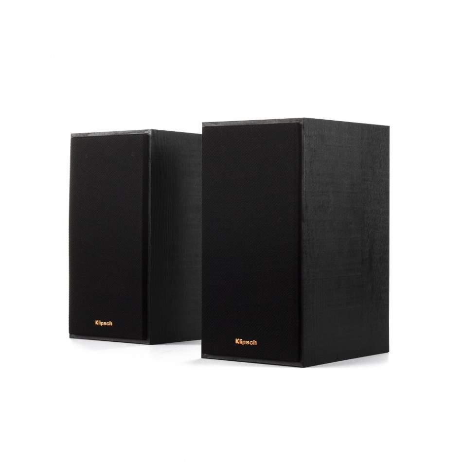 Klipsch R-41PM aktive høyttalere med Bluetooth, RIAA-trinn & DAC, svart par
