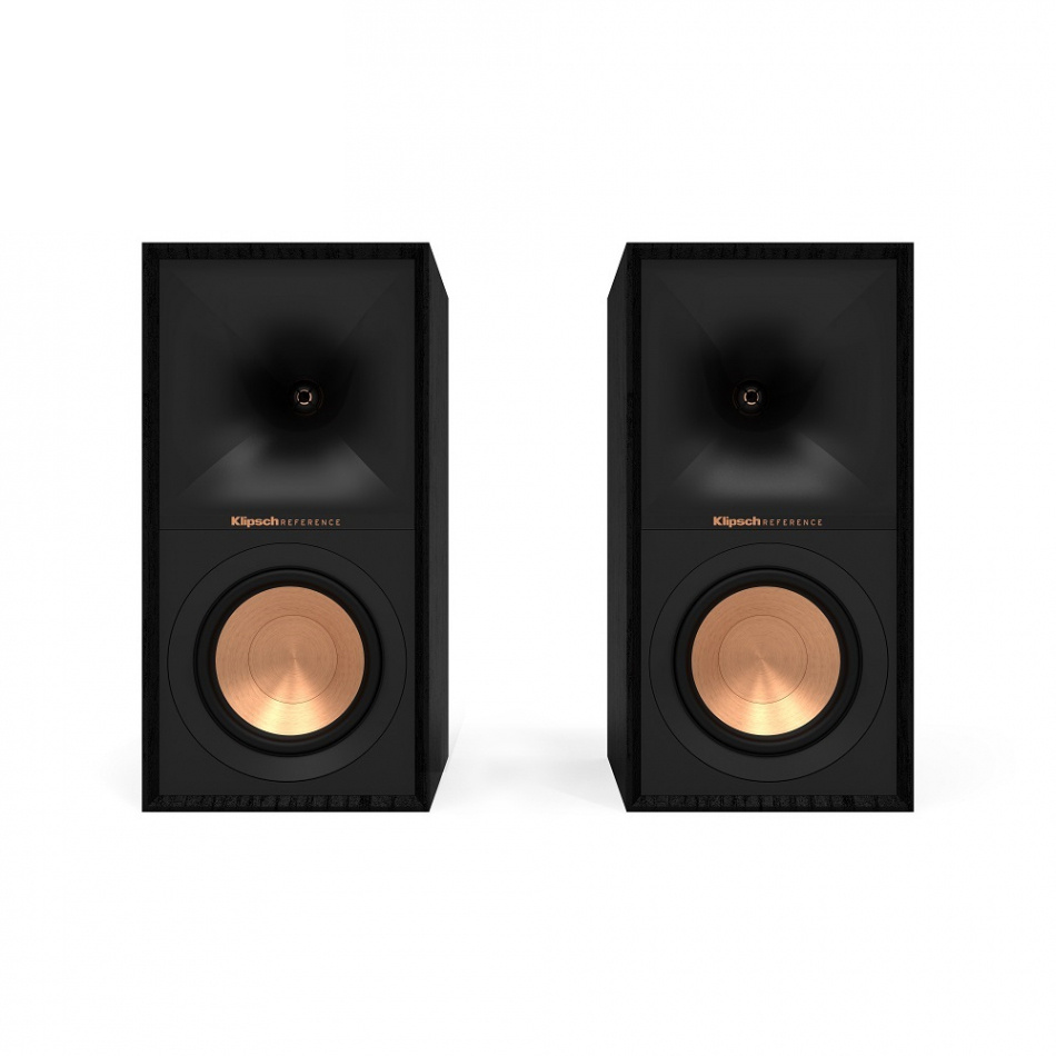 Klipsch R-50M hornladede stativhøyttalere, svart par
