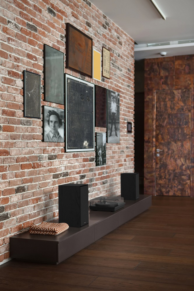 Klipsch R-50M hornladede stativhøyttalere, svart par