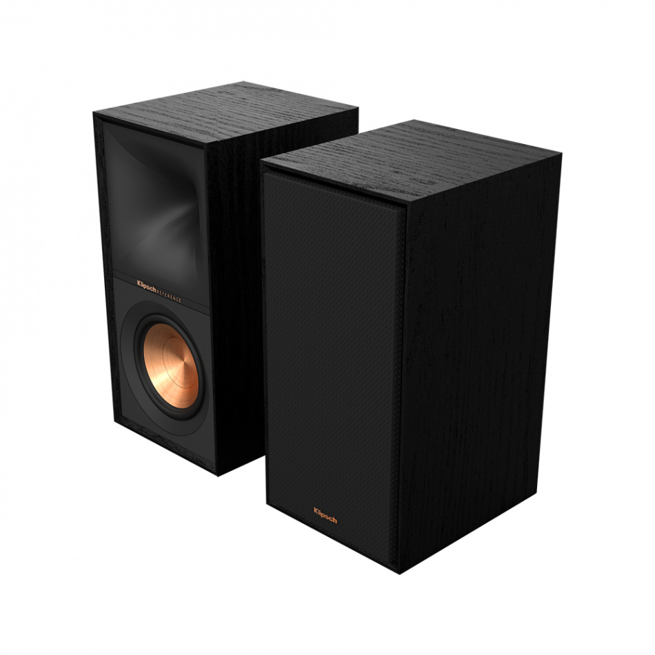 Klipsch R-50PM aktive høyttalere med Bluetooth, RIAA-trinn & DAC, svart par
