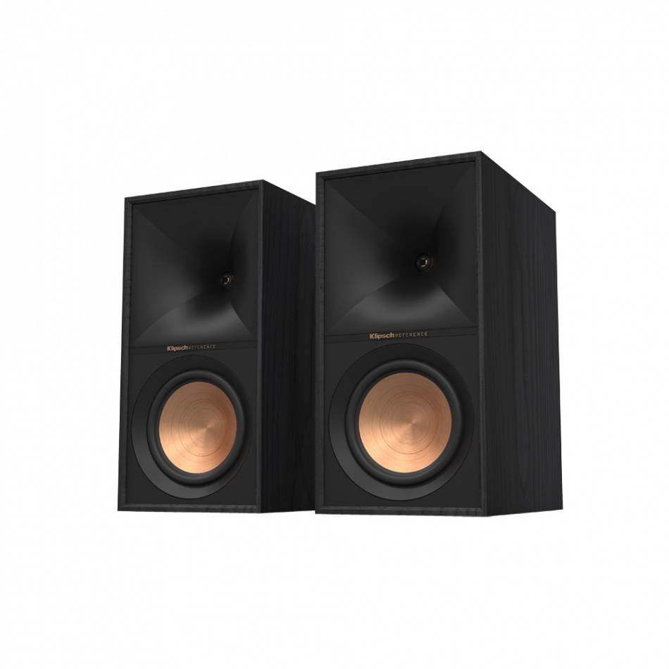 Klipsch R-60M hornladede stativhøyttalere, svart par