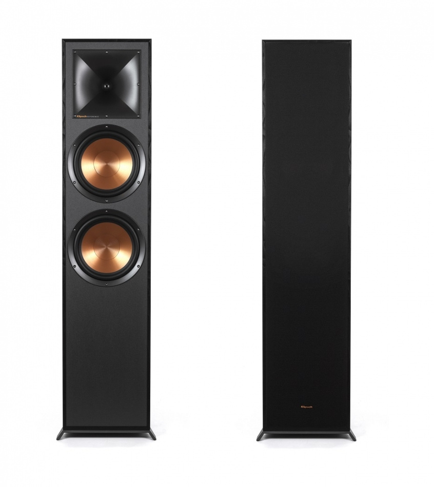 Klipsch R-820F gulvhøyttalere, svart par