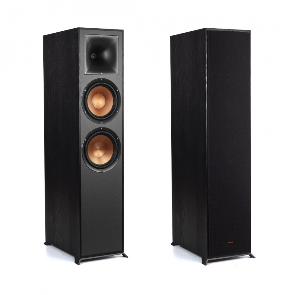 Klipsch R-820F gulvhøyttalere, svart par