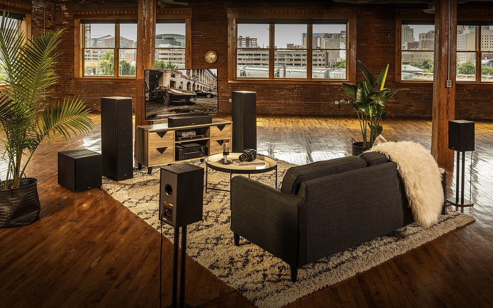 Klipsch R-820F gulvhøyttalere, svart par
